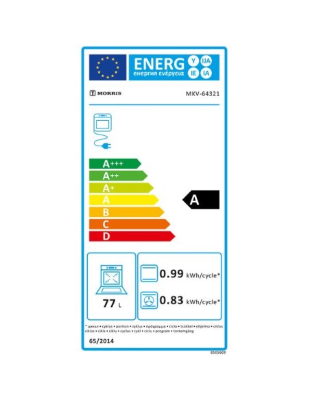 ΚΟΥΖΙΝΑ ΚΕΡΑΜΙΚΗ MORRIS MKV64321 INOX