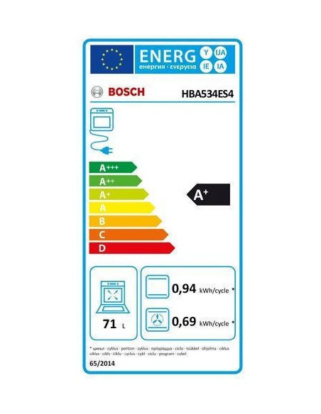 ΦΟΥΡΝΟΣ BOSCH HBA534ES4